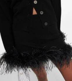 Miu Miu Minirock Aus Einem Kaschmirgemisch -Odabashsa Geschaft P00753178 d1