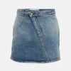 Loewe Minirock Anagram Aus Denim