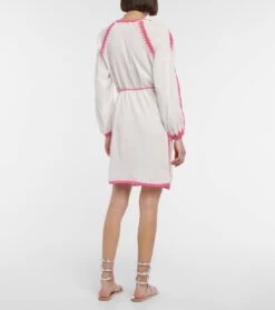 Minikleid Aus Baumwolle -Odabashsa Geschaft P00755267 b2