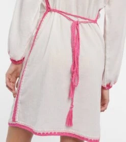 Minikleid Aus Baumwolle -Odabashsa Geschaft P00755267 d3