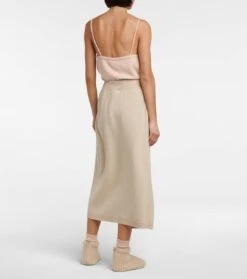 LORO PIANA Wickelrock Aus Kaschmir -Odabashsa Geschaft P00755274 b2