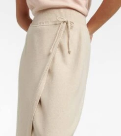 LORO PIANA Wickelrock Aus Kaschmir -Odabashsa Geschaft P00755274 d1