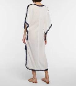 Midikleid Aus Baumwolle -Odabashsa Geschaft P00755297 b2