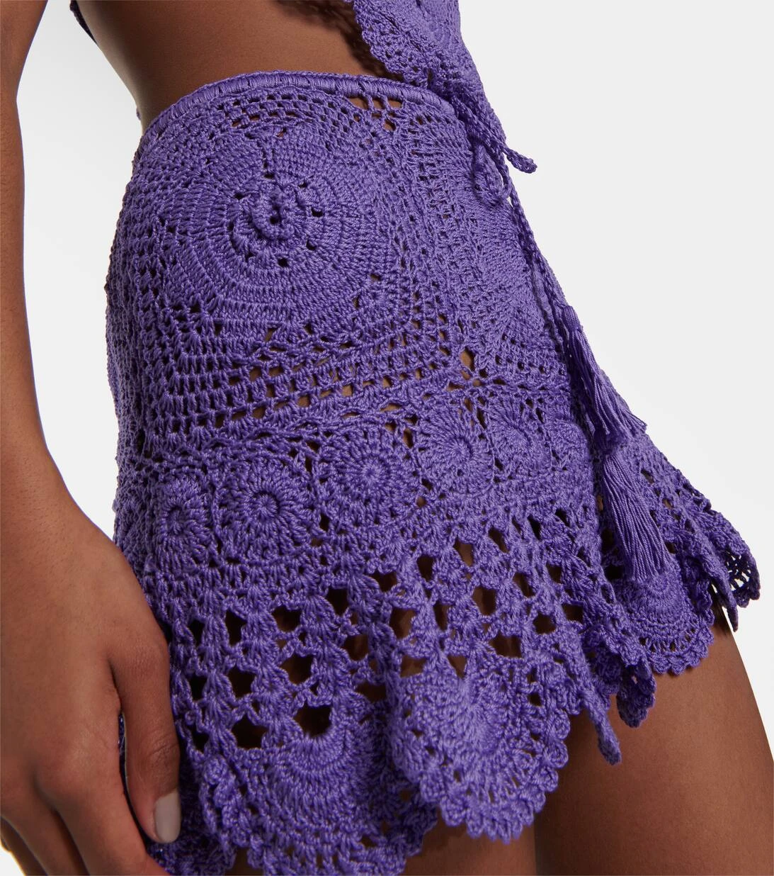 Minirock Aus Häkelstrick 4 Minirock Aus Häkelstrick – Bild 4