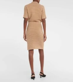 Minirock Nailah Aus Kaschmir -Odabashsa Geschaft P00755667 b2