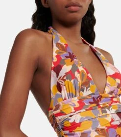 Rebecca Vallance Neckholder-Badeanzug Santiago -Odabashsa Geschaft P00755681 d1