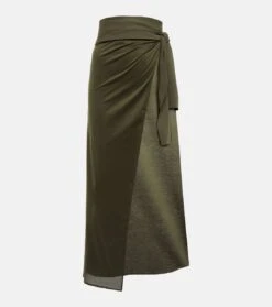 ERES Maxirock Péplum Aus Baumwolle