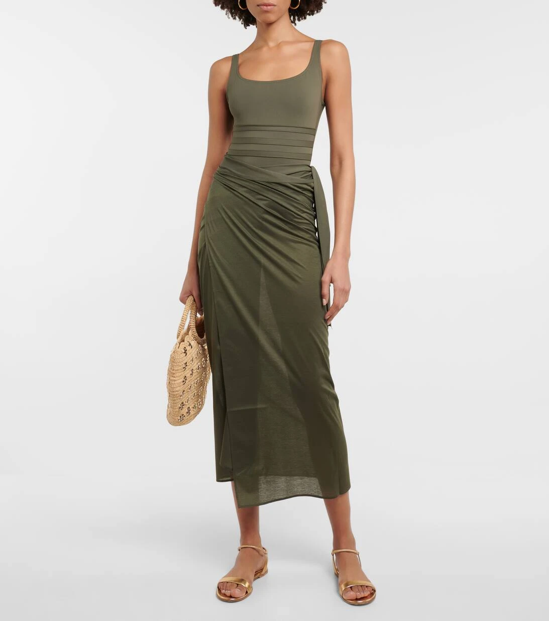 ERES Maxirock Péplum Aus Baumwolle 2 ERES Maxirock Péplum Aus Baumwolle – Bild 2