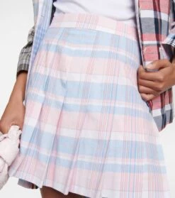 Minirock Aus Baumwoll-Piqué -Odabashsa Geschaft P00758264 d1