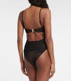 SELF PORTRAIT Badeanzug Aus Mesh -Odabashsa Geschaft P00759472 b2