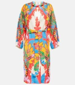 Etro Bedrucktes Cover-up Aus Seide