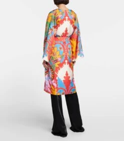 Etro Bedrucktes Cover-up Aus Seide -Odabashsa Geschaft P00759607 b2