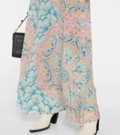 Etro Bedruckter Maxirock Aus Seide -Odabashsa Geschaft P00759702 d2