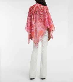 Etro Bedruckter Poncho -Odabashsa Geschaft P00759753 b2