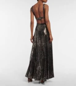 Etro Maxirock Mit Pailletten -Odabashsa Geschaft P00759802 b2