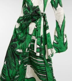 JOHANNA ORTIZ Bedrucktes Maxikleid -Odabashsa Geschaft P00760028 d2