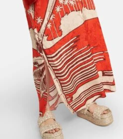 JOHANNA ORTIZ Kaftan Aus Jacquard -Odabashsa Geschaft P00760030 d2