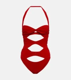 Norma Kamali Badeanzug Peekaboo