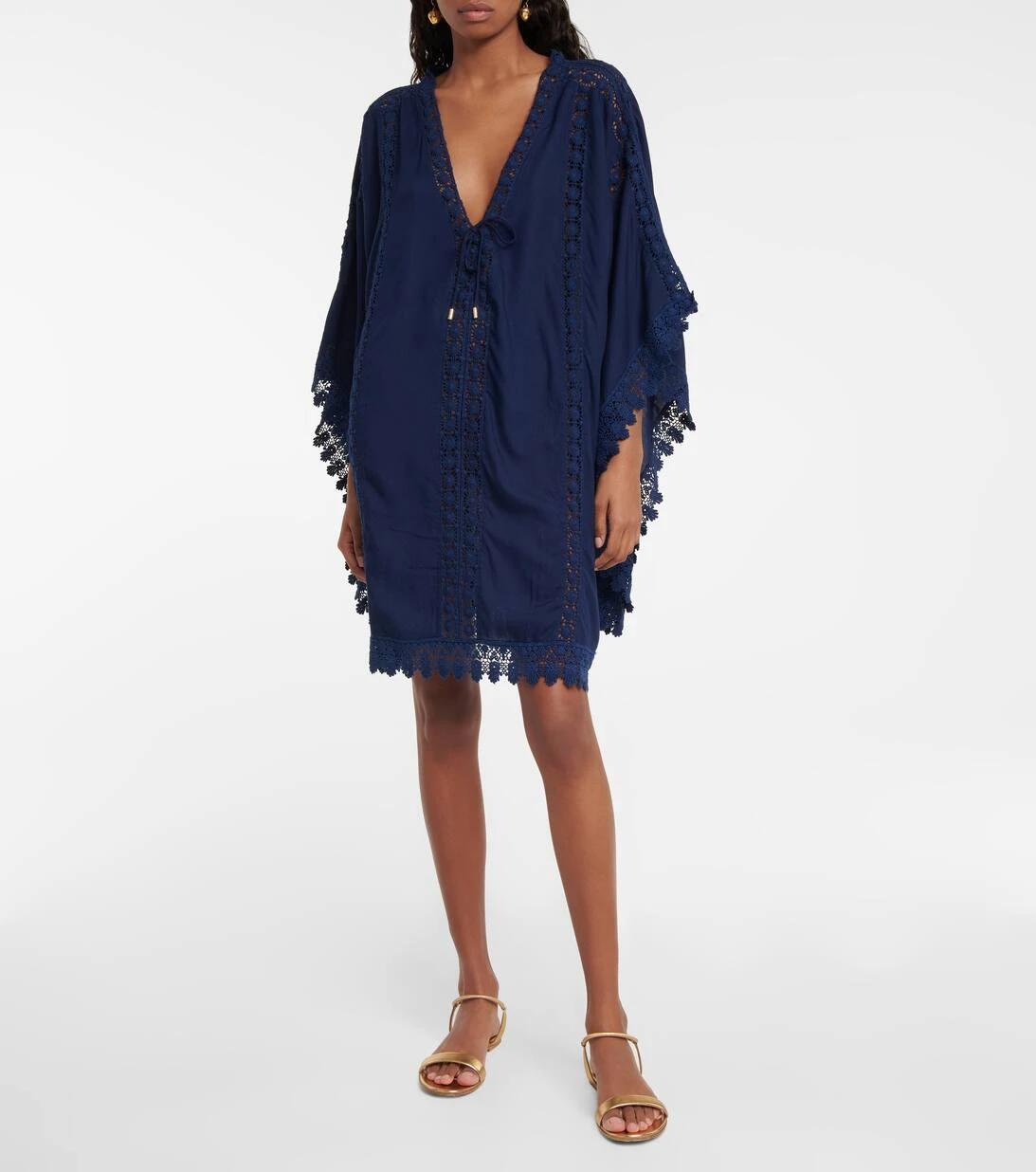 Melissa Odabash Bestickter Kaftan Cindy 2 Melissa Odabash Bestickter Kaftan Cindy – Bild 2