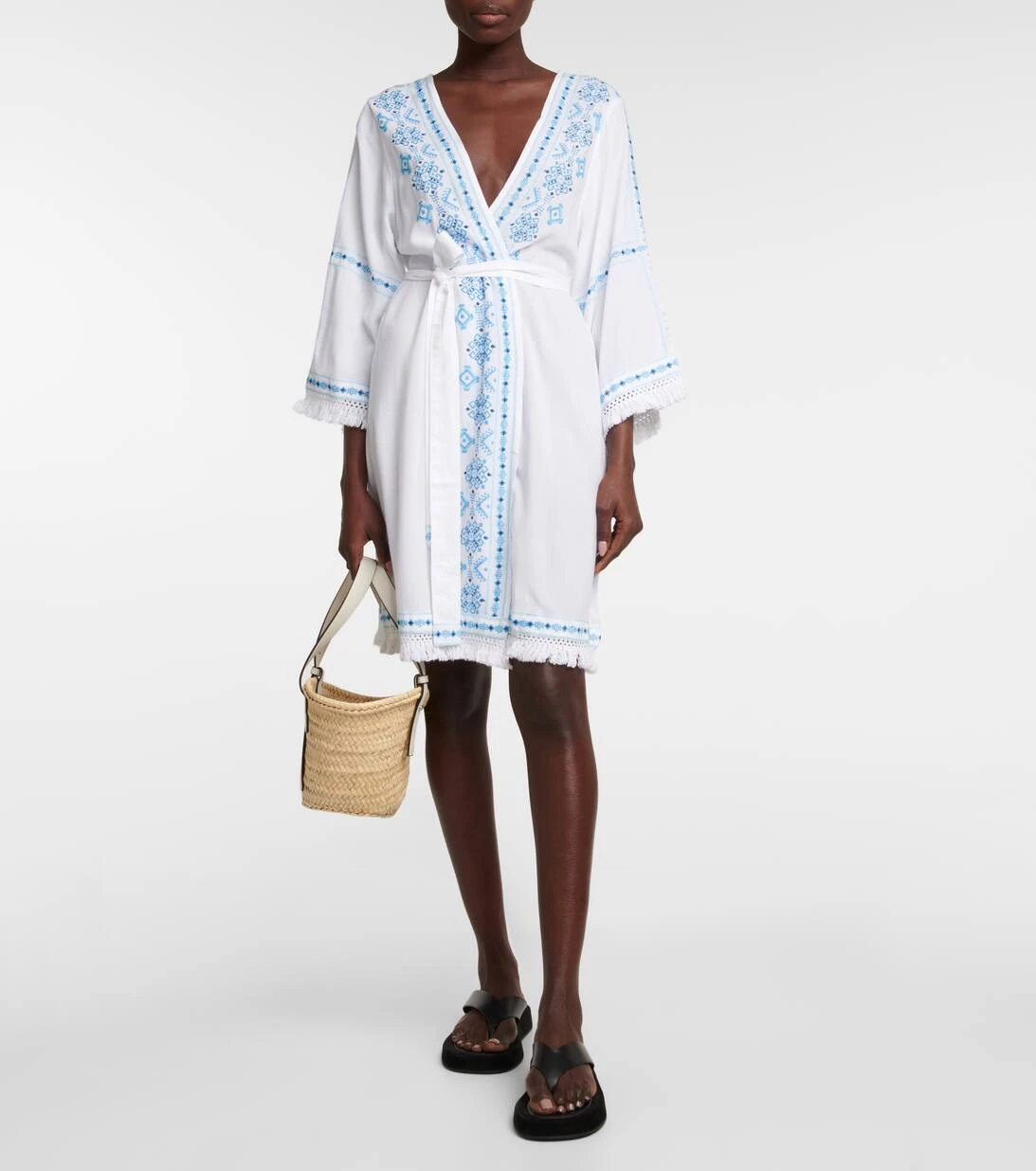 Melissa Odabash Bestickter Kaftan Kara 2 Melissa Odabash Bestickter Kaftan Kara – Bild 2