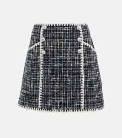 Veronica Beard Minirock Medford Aus Tweed