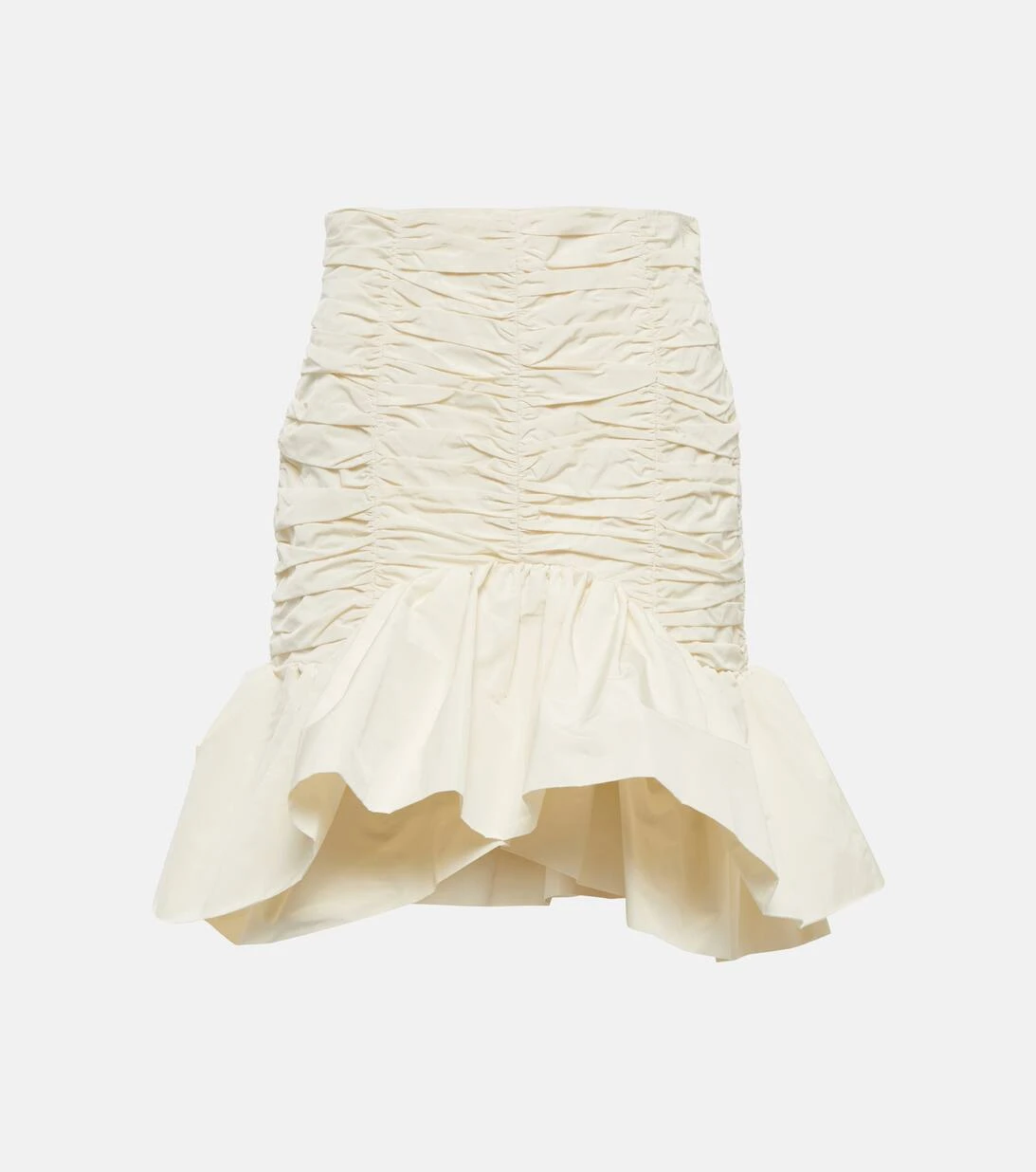 Minirock Aus Faille 1 Minirock Aus Faille