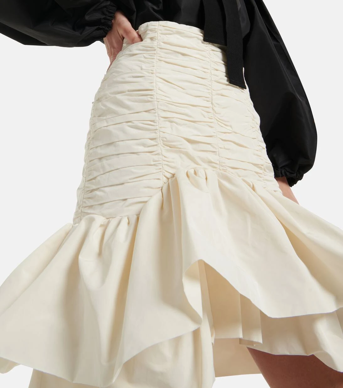 Minirock Aus Faille 4 Minirock Aus Faille – Bild 4