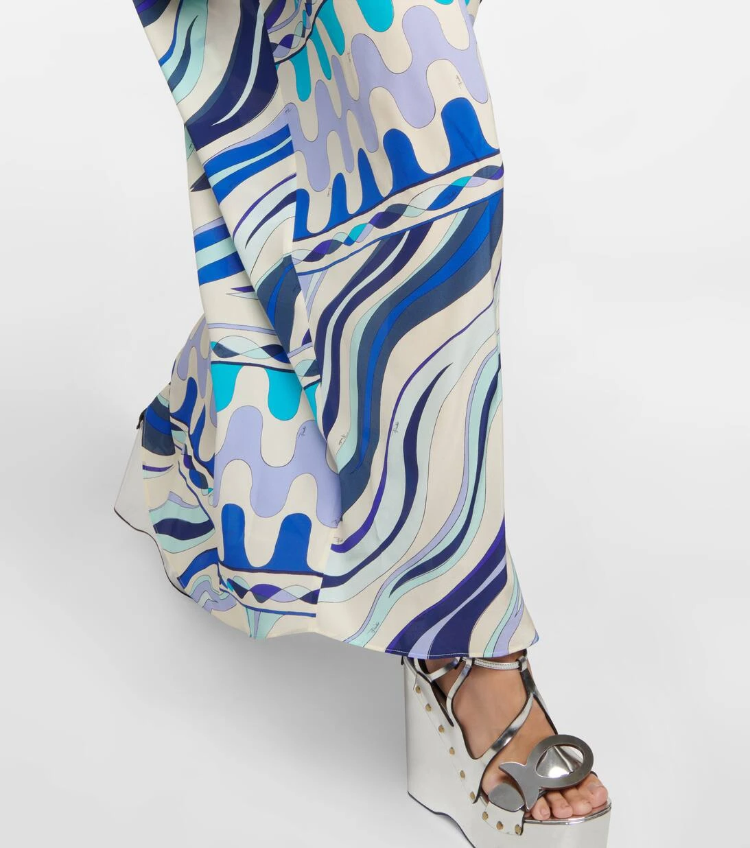 Bedruckter Kaftan Aus Seiden-Twill 5 Bedruckter Kaftan Aus Seiden-Twill – Bild 5