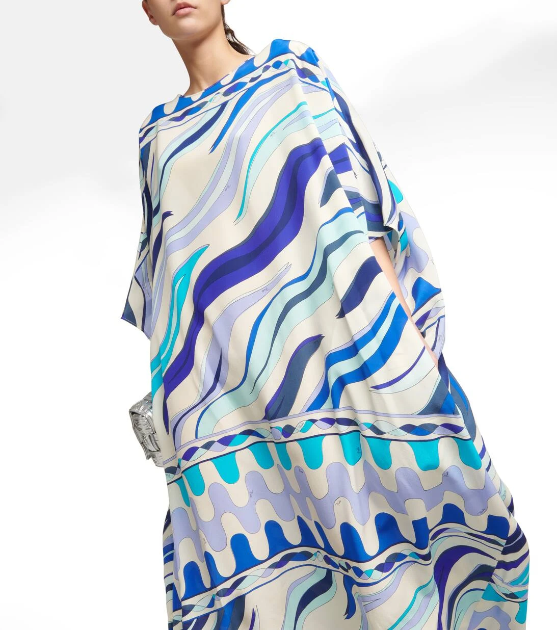 Bedruckter Kaftan Aus Seiden-Twill 6 Bedruckter Kaftan Aus Seiden-Twill – Bild 6