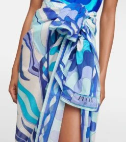 Cover-up Aus Baumwollmusselin -Odabashsa Geschaft P00769607 d1