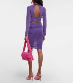 Jacquemus Minirock La Jupe Espelho Court -Odabashsa Geschaft P00770116 b2