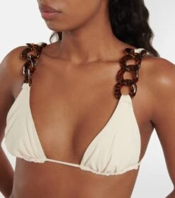Bikini-Oberteil Tortoise Chain -Odabashsa Geschaft P00770276 d1