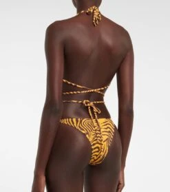 Bedrucktes Bikini-Oberteil Miami -Odabashsa Geschaft P00773132 b2