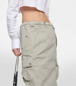 Coperni Low-Rise-Maxirock Aus Baumwolle -Odabashsa Geschaft P00773437 d1