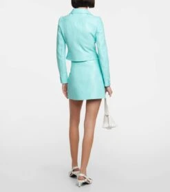 COURREGES Minirock Aus Einem Baumwollgemisch 6 COURREGES Minirock Aus Einem Baumwollgemisch -Odabashsa Geschaft P00773618 b2