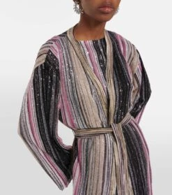 Missoni Cardigan Mit Pailletten -Odabashsa Geschaft P00774198 d1