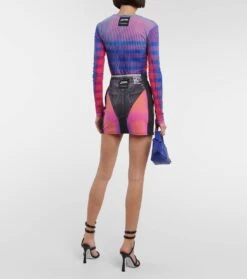 Y/Project Bedruckter Minirock -Odabashsa Geschaft P00777113 b2