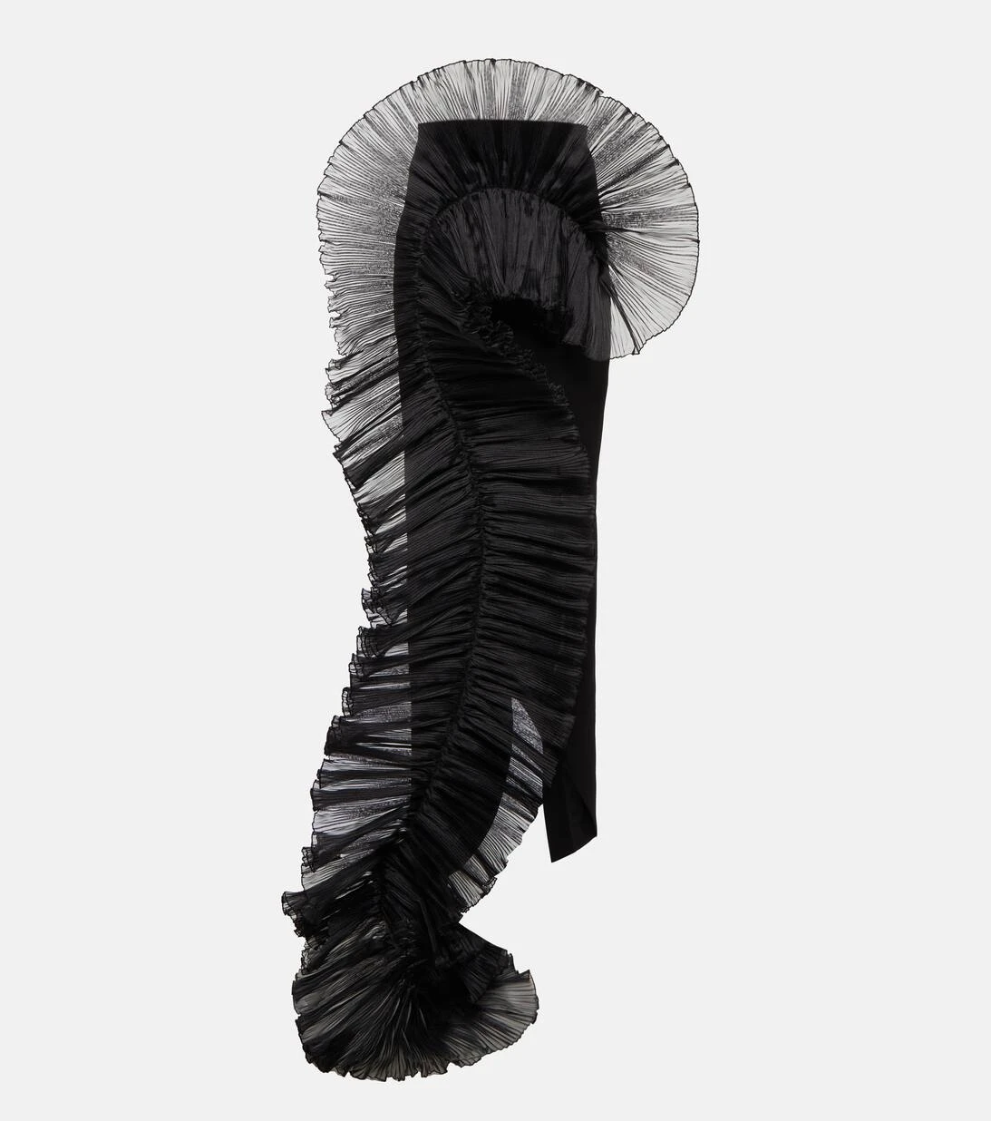 Maxirock Aus Crêpe 1 Maxirock Aus Crêpe