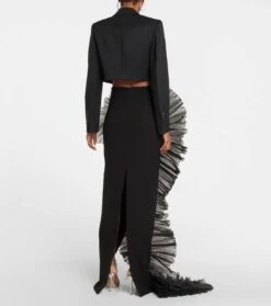 Maxirock Aus Crêpe 7 Maxirock Aus Crêpe -Odabashsa Geschaft P00779774 b2