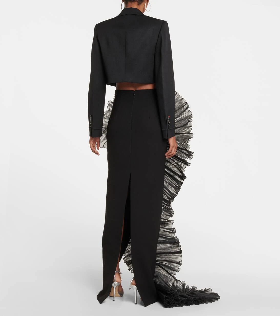 Maxirock Aus Crêpe 3 Maxirock Aus Crêpe – Bild 3