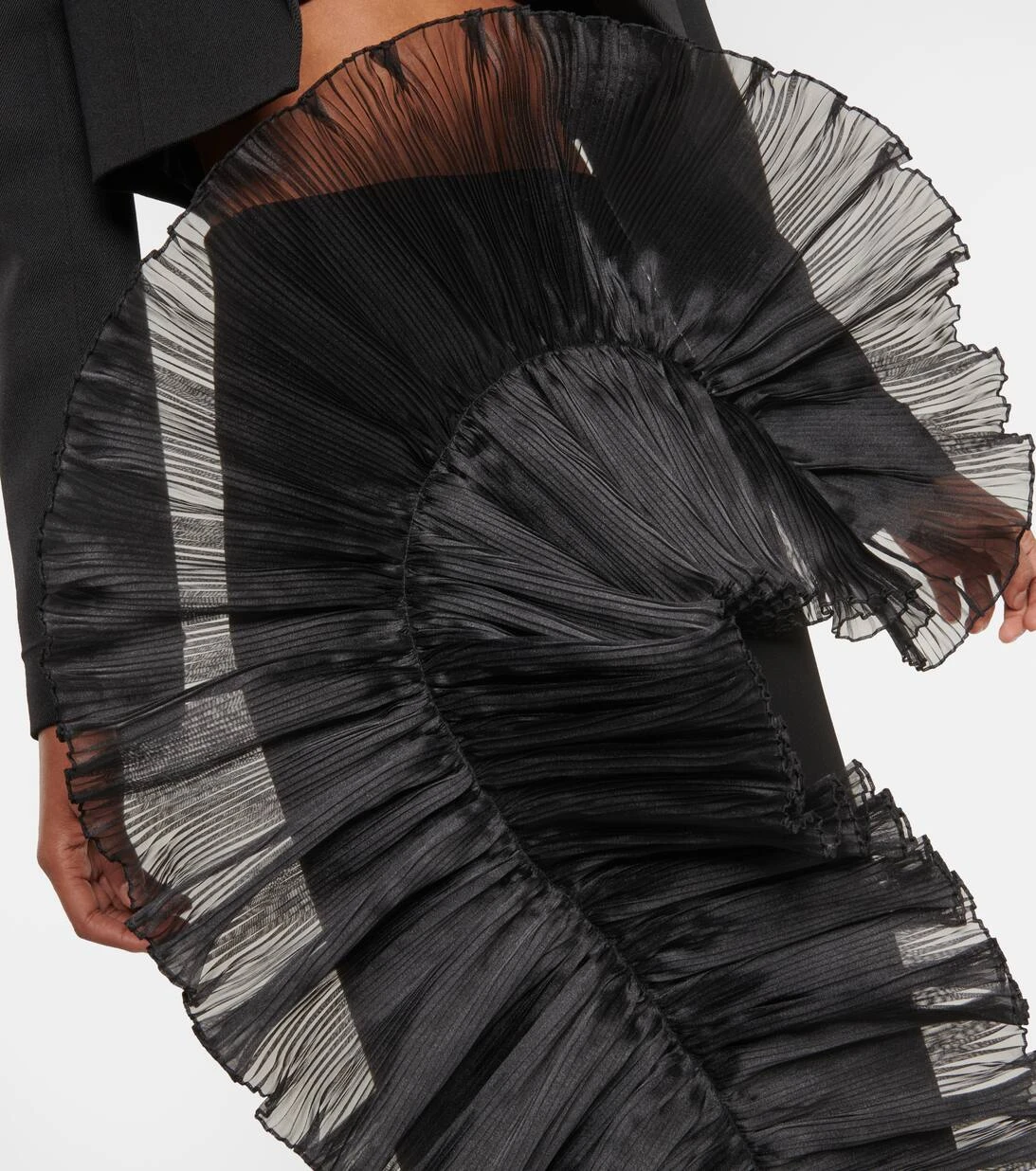 Maxirock Aus Crêpe 4 Maxirock Aus Crêpe – Bild 4