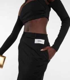 Dolce & Gabbana X Kim Kardashian Maxirock Aus Cady -Odabashsa Geschaft P00785182 d1