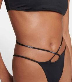 Off-White Bikini Cross Coulisse -Odabashsa Geschaft P00785926 d2