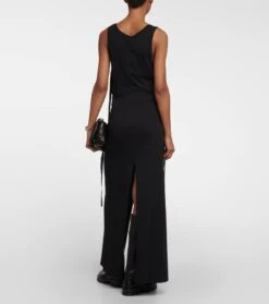 Ann Demeulemeester High-Rise-Maxirock Aus Baumwolle -Odabashsa Geschaft P00786321 b2
