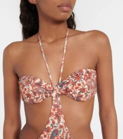 Bedruckter Badeanzug Jade -Odabashsa Geschaft P00788520 d1