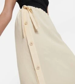 Toteme Maxirock Aus Einem Leinengemisch -Odabashsa Geschaft P00789643 d1