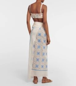 Cover-up Chivas Aus Baumwolle Und Seide -Odabashsa Geschaft P00789954 b2