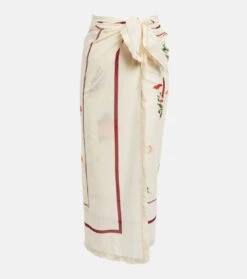 Pareo Orquídea Clementina Aus Baumwolle