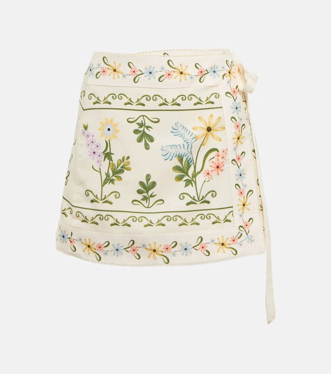 Bedruckter Wickelrock Luna Pradera 1 Bedruckter Wickelrock Luna Pradera