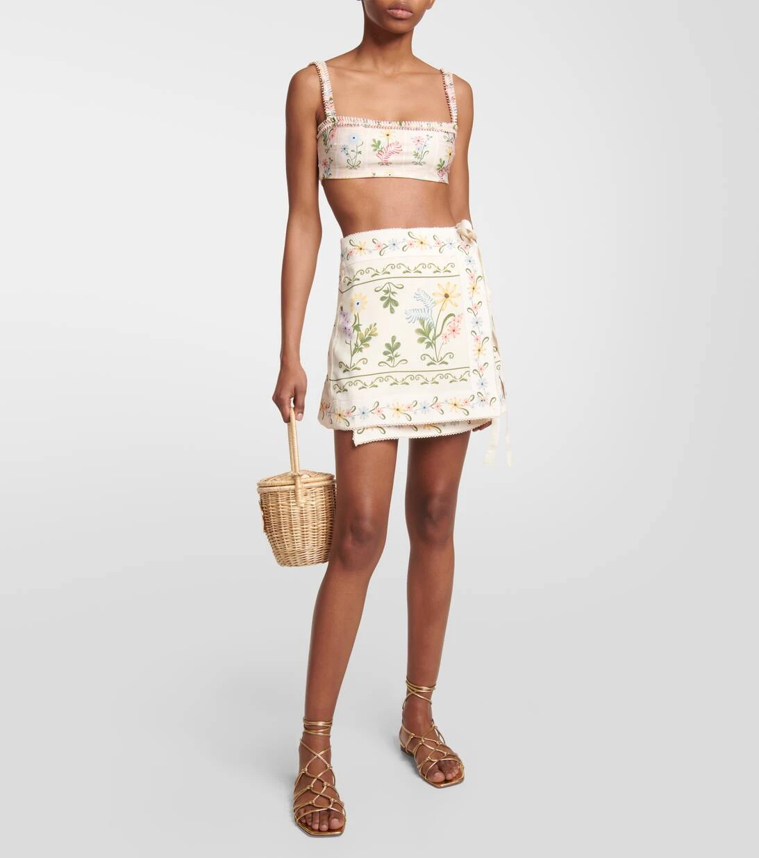 Bedruckter Wickelrock Luna Pradera 2 Bedruckter Wickelrock Luna Pradera – Bild 2